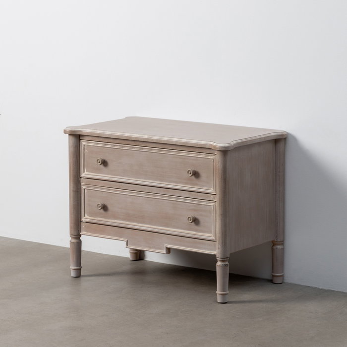 Mueble Auxiliar Marrón Claro Madera 80 X 45 X 60 cm