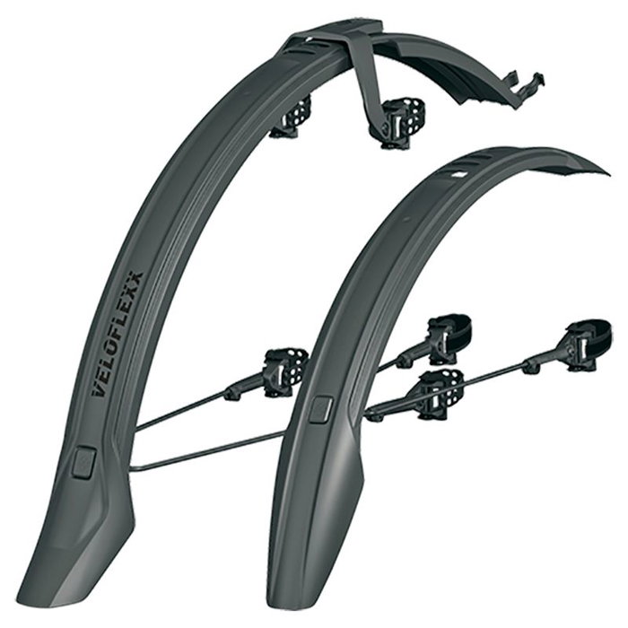 SKS VELOFLEXX Guardabarros Delantero y Trasero para Bicicletas con Freno de Disco, 680 mm y 870 mm SKS VELOFLEXX Guardabarros Delantero y Trasero para Bicicletas con Freno de Disco, 680 mm y 870 mm