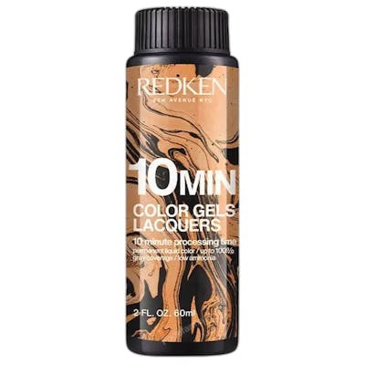 Redken Color Gels Lacquers 6NN-Choco mousse, Pack de 3 unidades