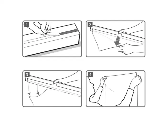 Nobo Hoja de Borrado en Seco Instant Blanco Liso 600x800 mm Rollo de 25 Unidades