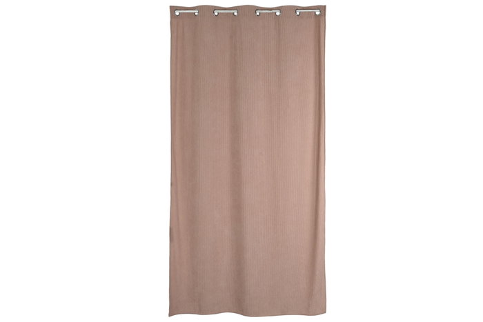 DKD Home Decor Cortina Panna23 Rosa Palo Poliester 260 x 260 x 140 cm