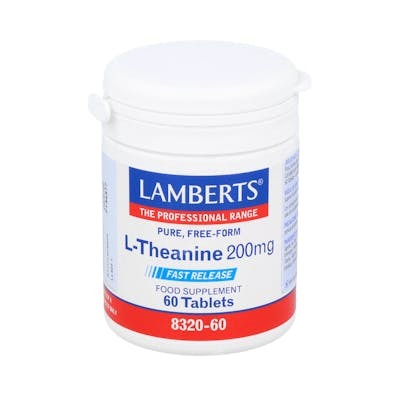 Lamberts L-Teanina 200 mg 60 comprimidos Lamberts L-Teanina 200 mg 60 comprimidos
