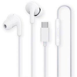 Xiaomi Auriculares USB Tipo-C con Micrófono Blancos