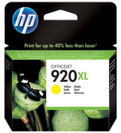 HEWLETT-PACKARD Cartucho de tinta HP 920XL CD974AE Amarillo