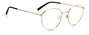 M Missoni MMI-0058-J5GE918 Gafas de Vista para Mujer, Dorado