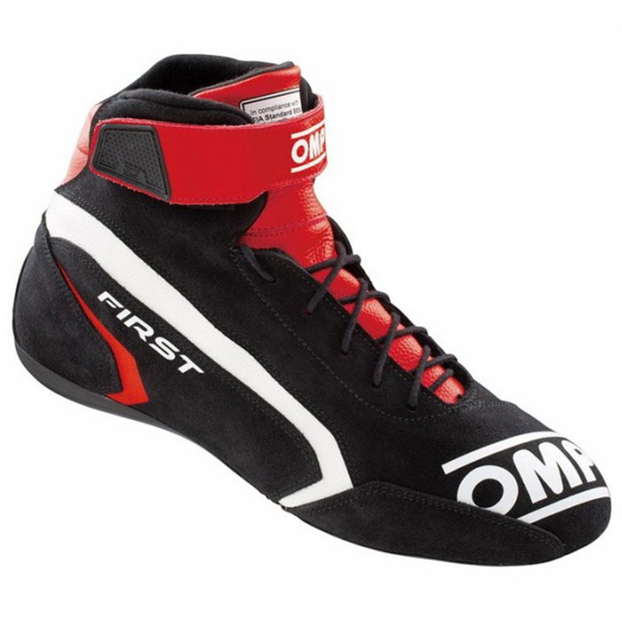 OMP Zapatillas First FIA 8856-2018 Negro/Rojo Talla 37 OMP Zapatillas First FIA 8856-2018 Negro/Rojo Talla 37