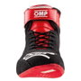 OMP Zapatillas First FIA 8856-2018 Negro/Rojo Talla 37