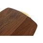 DKD Home Decor Tabla de Cortar Acacia e Inox Natural 40,5x26,6x4,5 cm