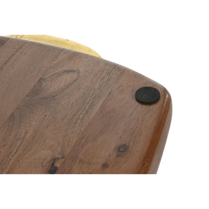 DKD Home Decor Tabla de Cortar Acacia e Inox Natural 40,5x26,6x4,5 cm DKD Home Decor Tabla de Cortar Acacia e Inox Natural 40,5x26,6x4,5 cm