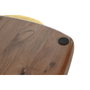 DKD Home Decor Tabla de Cortar Acacia e Inox Natural 40,5x26,6x4,5 cm