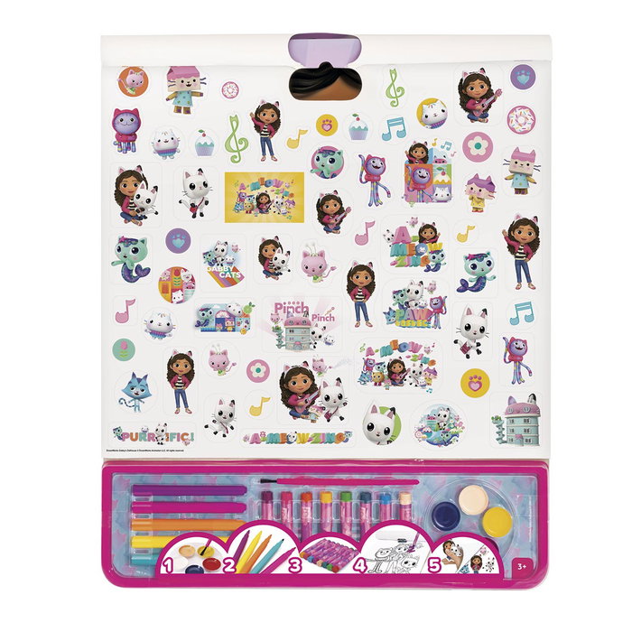 Cefa 21885 Actividades Giga Block 5 En 1 La Casa de Gabby