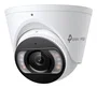 TP-Link Cámara de Seguridad Exterior VIGI S445 4MP Full-Color Turret con IA para Personas y Vehículos, Audio Bidireccional, IP67, PoE, Lente 2.8mm