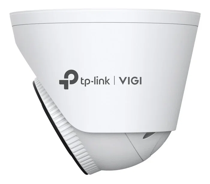 TP-Link Cámara de Seguridad Exterior VIGI S445 4MP Full-Color Turret con IA para Personas y Vehículos, Audio Bidireccional, IP67, PoE, Lente 2.8mm
