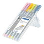 Staedtler Triplus Fineliner 334 Estuche de 6 unidades Colores Neón Surtidos