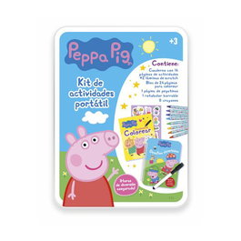 IMAGILAND Kit de Actividades Portátil Peppa Pig