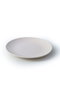 Hermia X00018603 Juego de Platos de Gres Cerámico, Crema, 27 cm (6 Piezas)