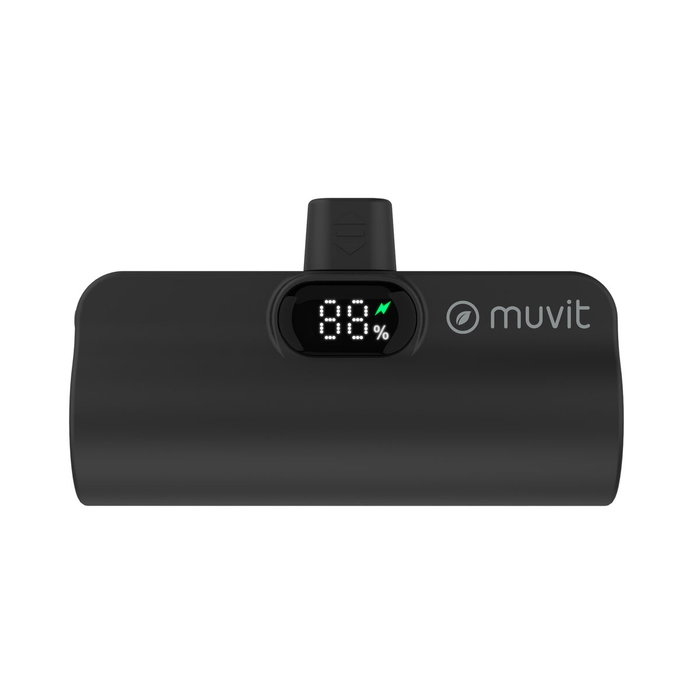 Powerbank Muvit for Change DP53D-R-PD Negro 5000 mAh