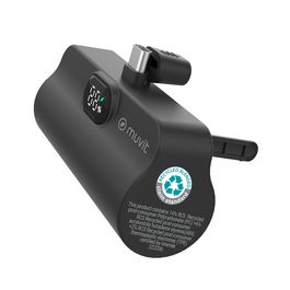 Powerbank Muvit for Change DP53D-R-PD Negro 5000 mAh
