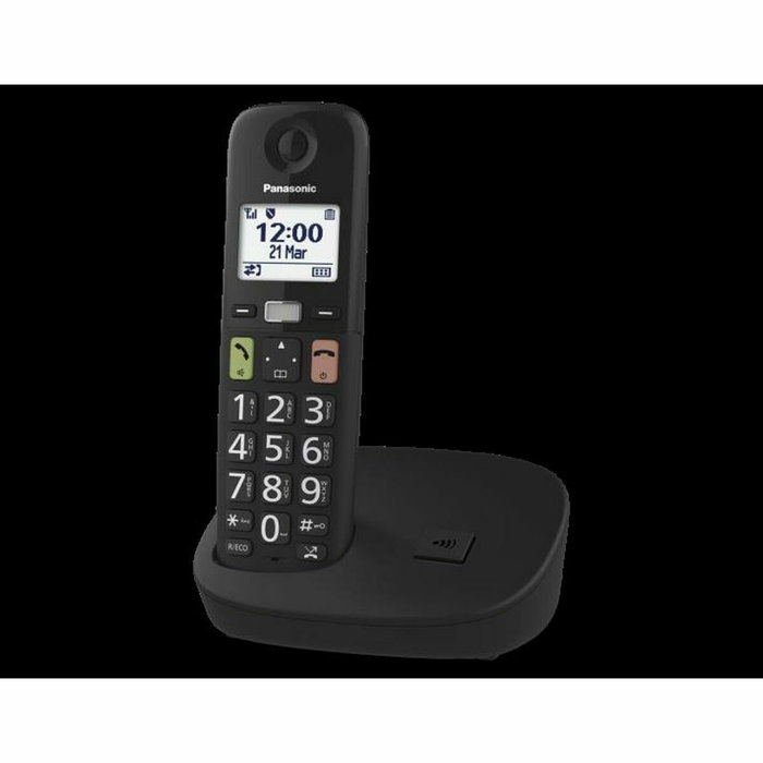 Panasonic KX-TGU110 Teléfono Inalámbrico Negro Panasonic KX-TGU110 Teléfono Inalámbrico Negro