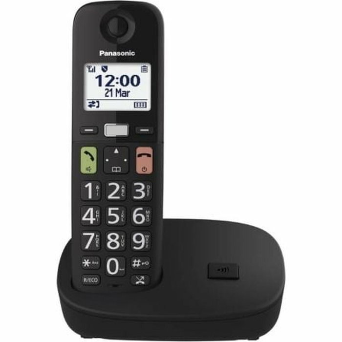 Panasonic KX-TGU110 Teléfono Inalámbrico Negro Panasonic KX-TGU110 Teléfono Inalámbrico Negro
