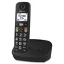 Panasonic KX-TGU110EXB Teléfono DECT Inalámbrico con Identificador de Llamadas, Agenda 100 Entradas, Base y Auricular, Color Negro