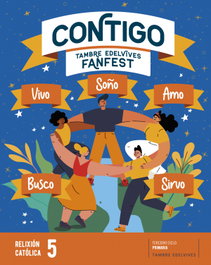 CONTIGO RELIGIÓN 5ºEP GALICIA 22 FANFEST, AA.VV - TAMBRE-EDELVIVES