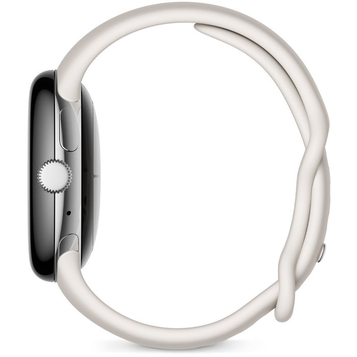 Google Pixel Watch LTE 4G 41mm Plata/Blanco con GPS y Monitor de Frecuencia Cardiaca, Wear OS