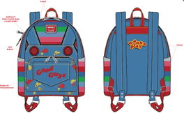 Chucky by Loungefly Mochila Chucky Cosplay