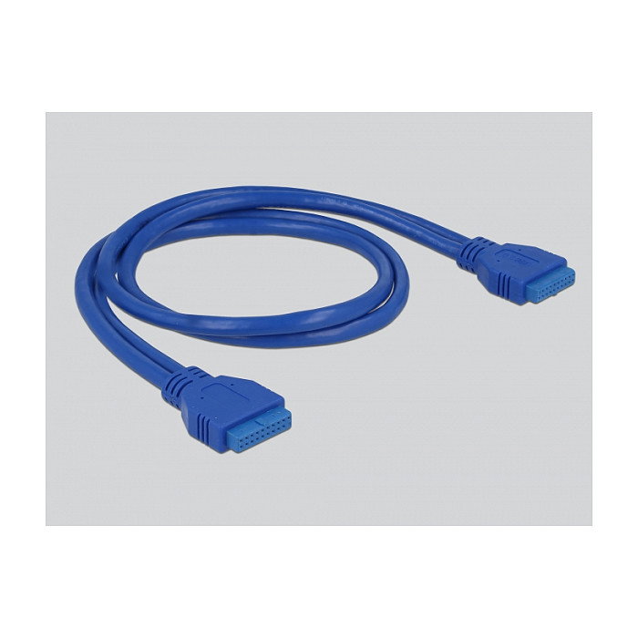 DeLOCK 63962 Bandeja Frontal USB 3.5" 1 x USB Tipo-C + 1 x USB Tipo-A USB 3.1 Gen 1 5 Gbps Negro Metal