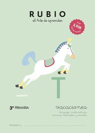 Cuaderno Rubio A4 Vacaciones 3º Primaria (7-8 Años) (Set de 5)