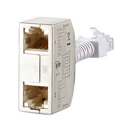 METZ CONNECT BTR pnp3 Cable Sharing Adapter Ethernet/Ethernet 2St, Plata