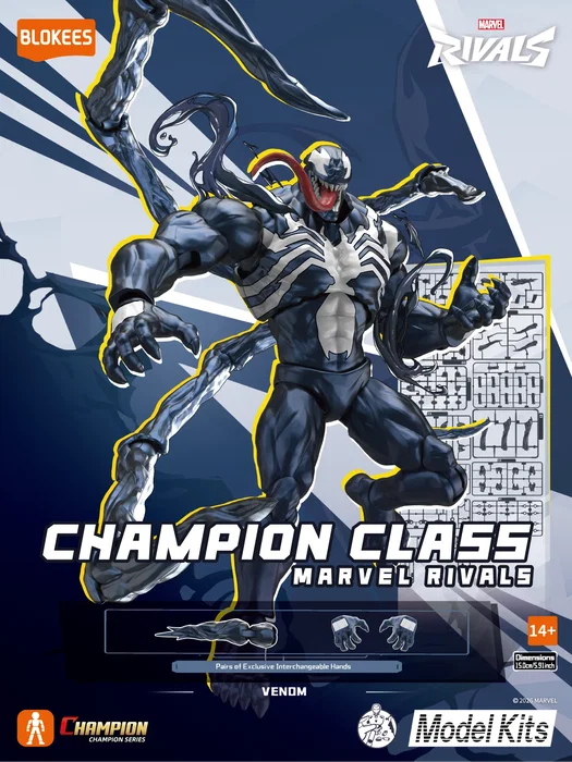 Blokees Figura Champion Class Marvel Rivals 07: Venom