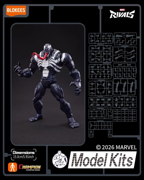Blokees Figura Champion Class Marvel Rivals 07: Venom