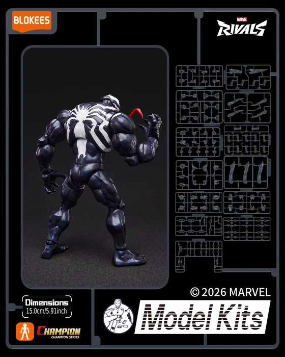 Blokees Figura Champion Class Marvel Rivals 07: Venom