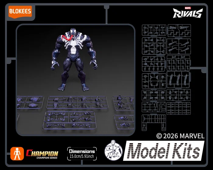 Blokees Figura Champion Class Marvel Rivals 07: Venom