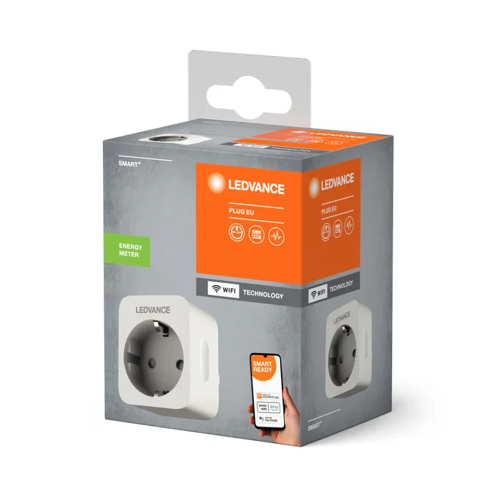 LEDVANCE LVE-4058075537248 Enchufe Smart+ Wifi EU Medidor de Energia