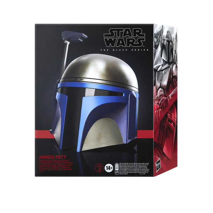 Hasbro Star Wars The Black Series Casco Electrónico Jango Fett