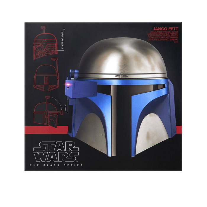 Hasbro Star Wars The Black Series Casco Electrónico Jango Fett