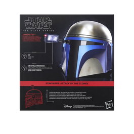Hasbro Star Wars The Black Series Casco Electrónico Jango Fett