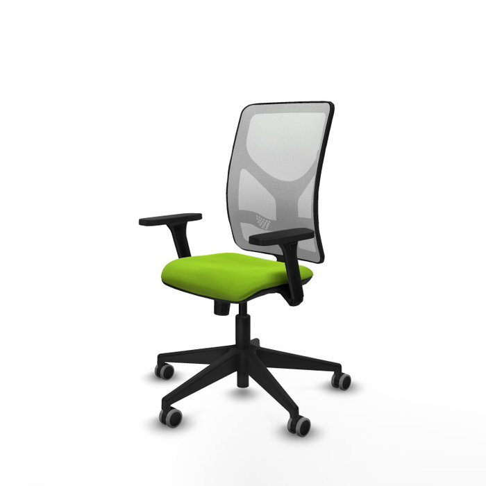 PIQUERAS Y CRESPO Silla de oficina Motilla con mecanismo Sincro, Pistacho y Blanco PIQUERAS Y CRESPO Silla de oficina Motilla con mecanismo Sincro, Pistacho y Blanco