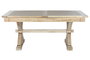DKD Home Decor Mesa de Comedor Balines Natural 180 x 90 x 76 cm Madera Reciclada Olmo