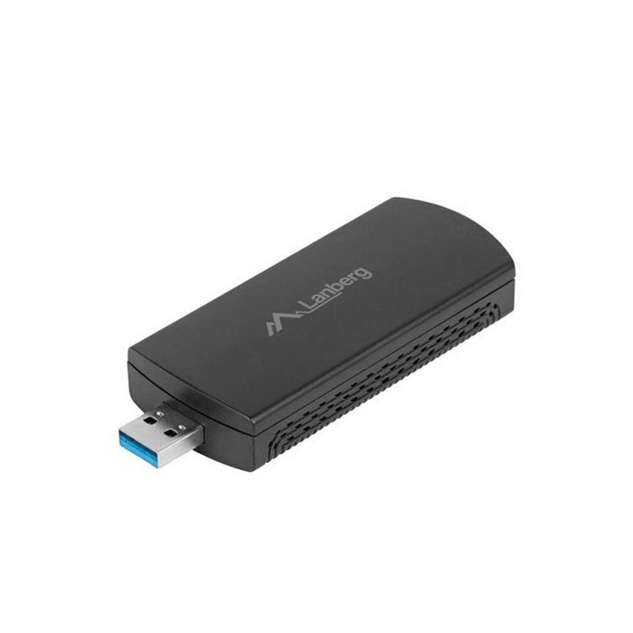 Lanberg NC-3000-WI Adaptador de red inalámbrico USB 3.0 Wi-Fi 6 AX3000 TRI-BAND