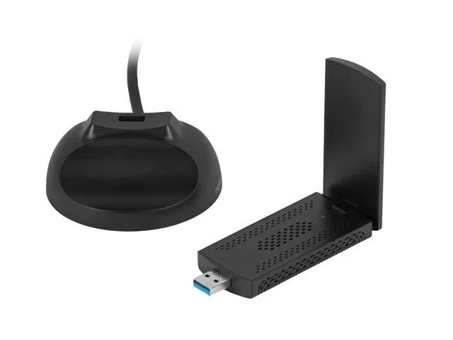 Lanberg NC-3000-WI Adaptador de red inalámbrico USB 3.0 Wi-Fi 6 AX3000 TRI-BAND