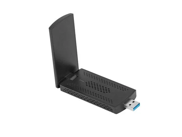 Lanberg NC-3000-WI Adaptador de red inalámbrico USB 3.0 Wi-Fi 6 AX3000 TRI-BAND