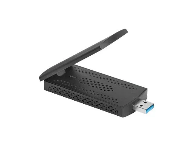 Lanberg NC-3000-WI Adaptador de red inalámbrico USB 3.0 Wi-Fi 6 AX3000 TRI-BAND