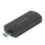 Lanberg NC-3000-WI Adaptador Red USB WiFi 6 AX3000 Tribanda 2.4GHz 5GHz 6GHz USB 3.0