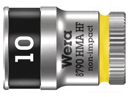 WERA Vaso Zyklop HEX 10mm 1/4 pulg.