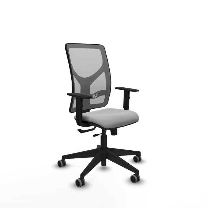 PIQUERAS Y CRESPO Silla de oficina Motilla Gris con mecanismo Sincro/Traslack PIQUERAS Y CRESPO Silla de oficina Motilla Gris con mecanismo Sincro/Traslack