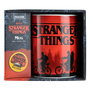 Stranger Things Taza y pegatinas XL