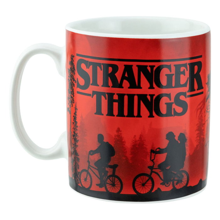 Stranger Things Taza y pegatinas XL